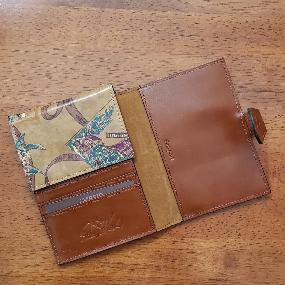 NWOT Patricia Nash 3 piece Leather Set My European Trip